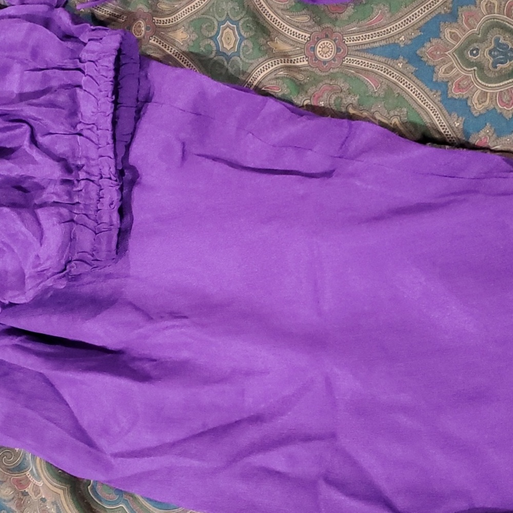 Indian-Pakistani 3-piece Suit! Salwer- Kammez-Dupatta! 100% PURE Silk! - Picture 7 of 12